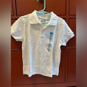 Boys size 4T white NEW SHORT SLEEVE POLO Children’s Place